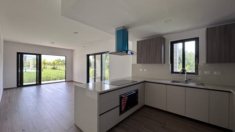 Cana Cove open-plan living and kitchen